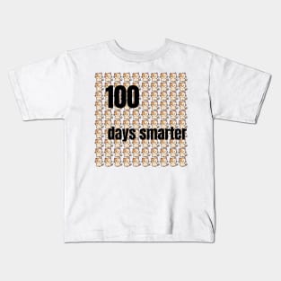 100 days smarter Cats Kids T-Shirt